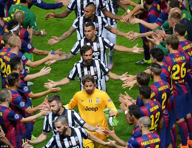 FINALE DI CHAMPIONS - BARCELLONA JUVENTUS 