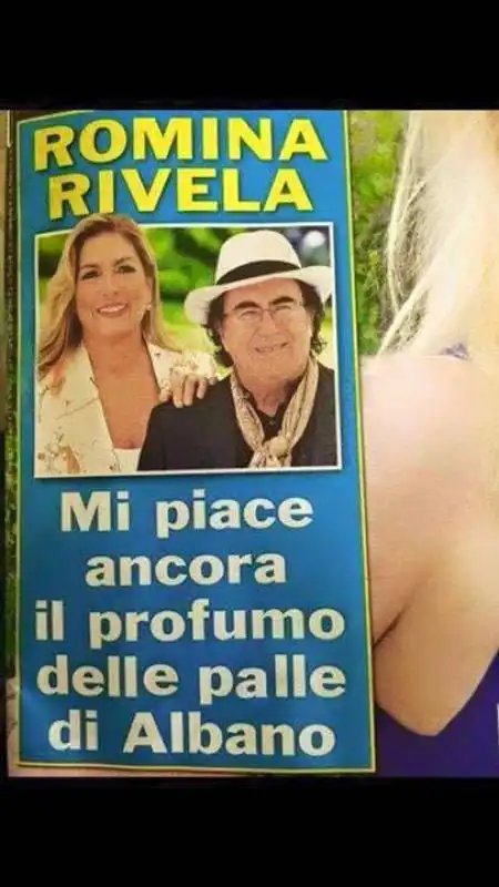 al bano romina fake profumo