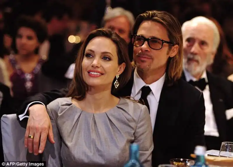 angelina e brad pitt, 2012