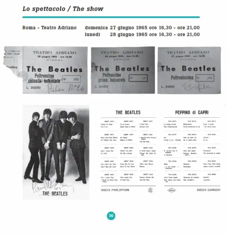 beatles a roma dal libro di corrado rizza  22