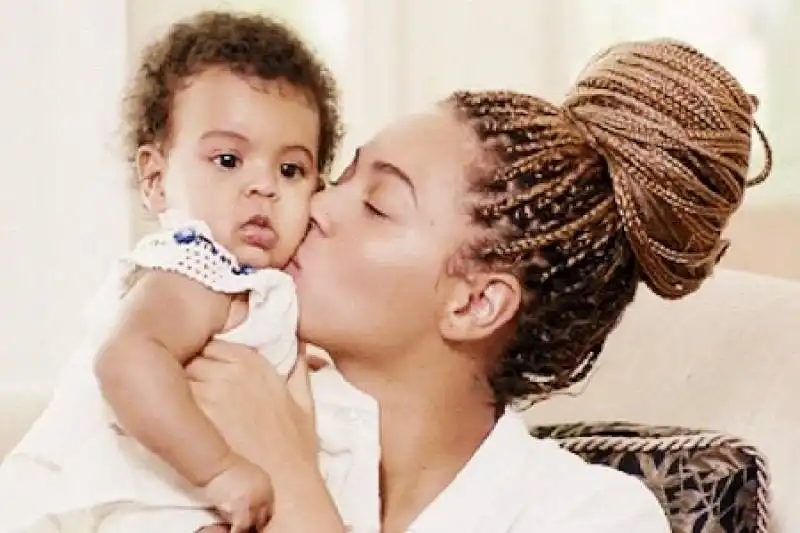 Blue Ivy con Beyonce