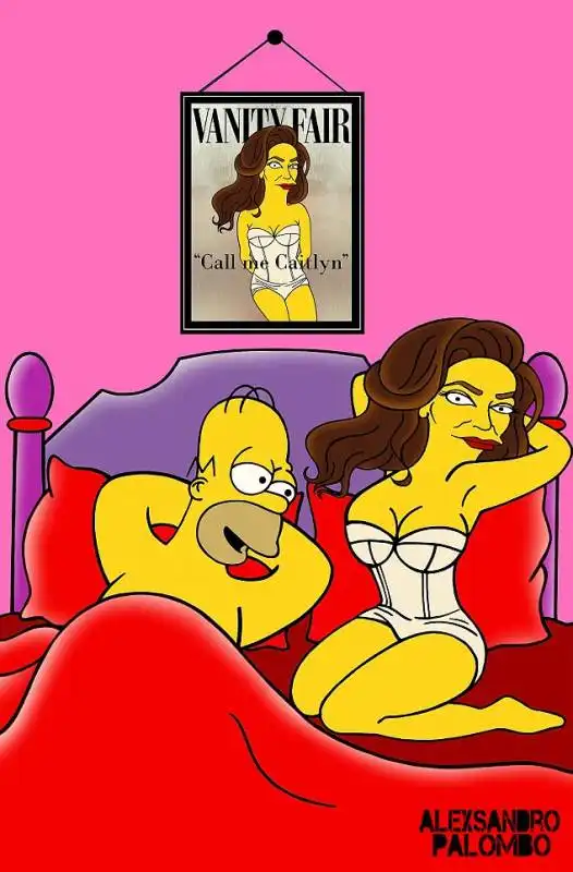 caitlyn jenne con homer