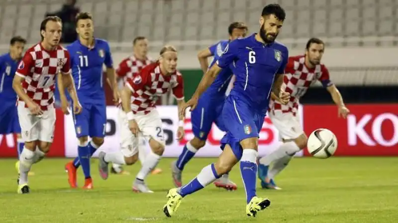 CANDREVA DURANTE CROAZIA ITALIA