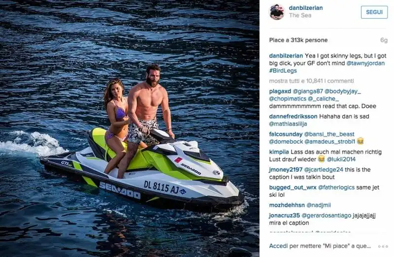 dan bilzerian in italia  1