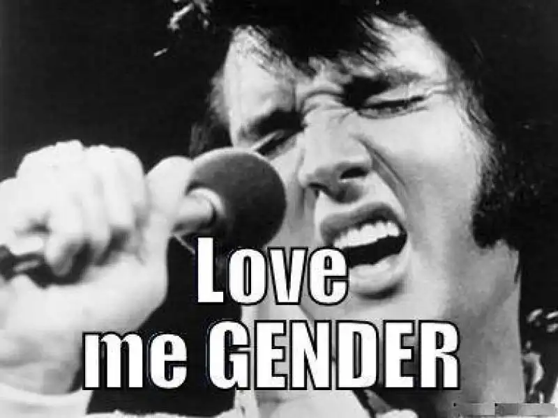 elvis gender