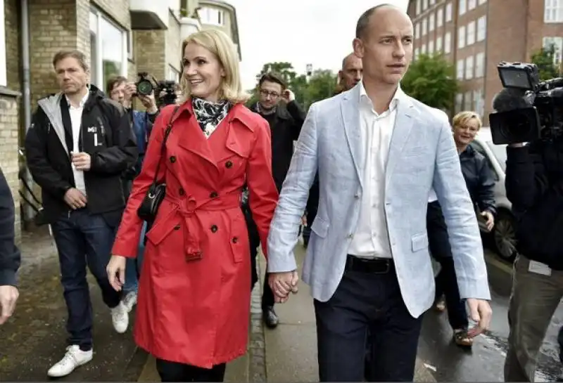 helle thorning schmidt col marito steven kinnock