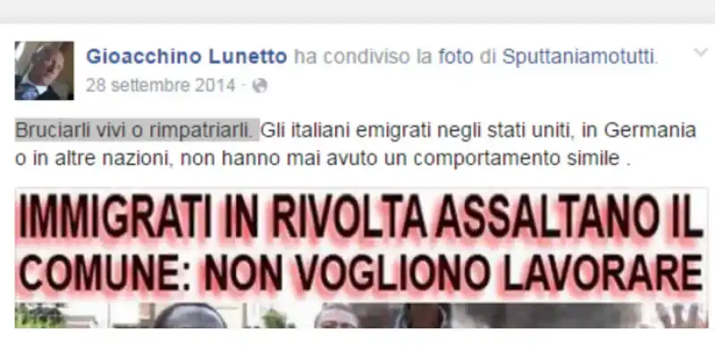 i post su facebook di gioacchino lunetto dirigente di polizia ferroviaria  4