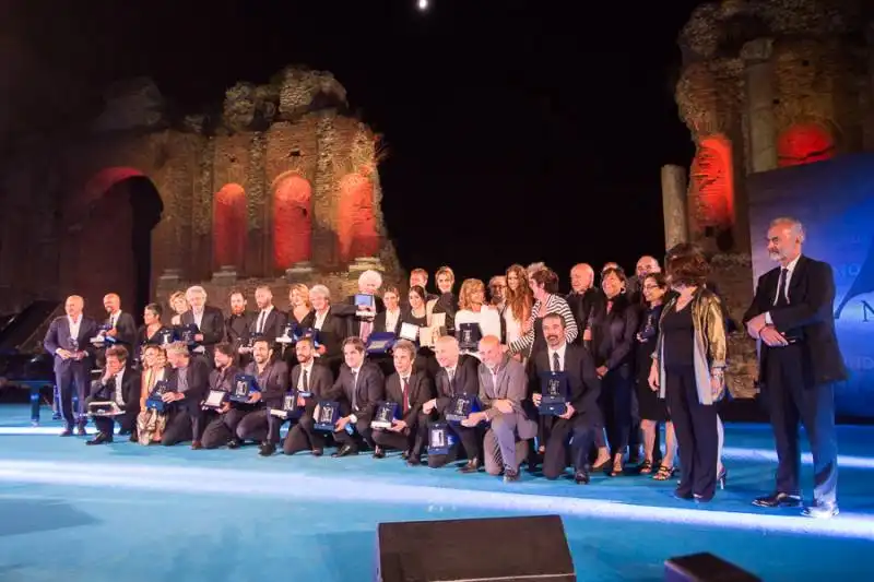 i premiati del festival di taormina 