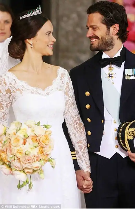 il matrimonio di carl philip di svezia e sofia hellqvist