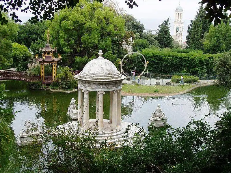 Parco della Villa Durazzo Pallavicini a Genova Pegli