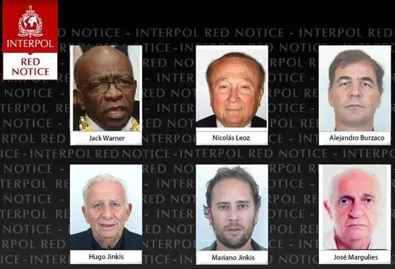 interpol allarme rosso per sei dirigenti fifa ricercati