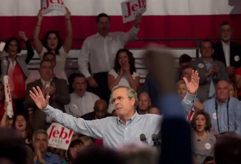 jeb bush annuncia la sua candidatura alle primarie repubblicane  1