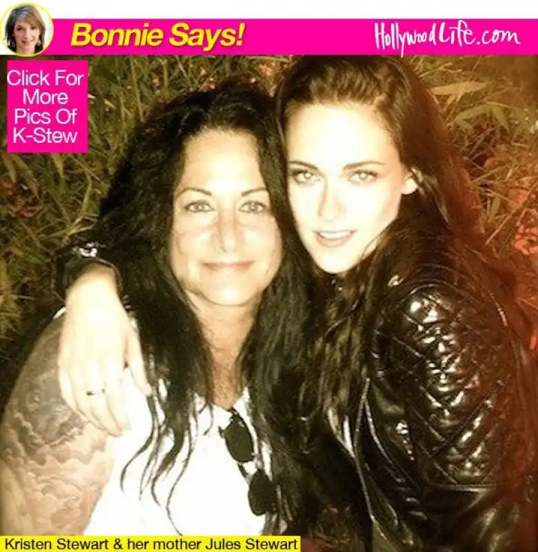 kristen stewart e madre jules