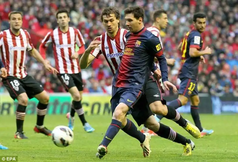 LEO MESSI CONTRO ATHLETIC BILBAO  