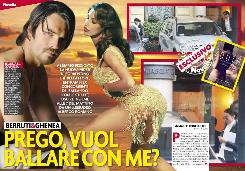 LIVIO BERRUTI E MADALINA GHENEA 