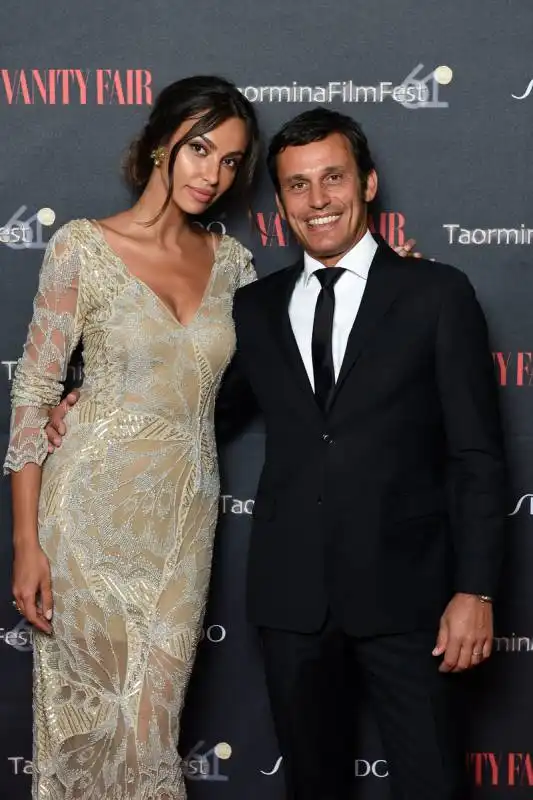 madalina ghenea e alberto noe' alla serata vanity 