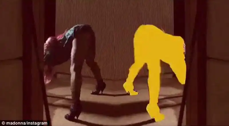 madonna twerking