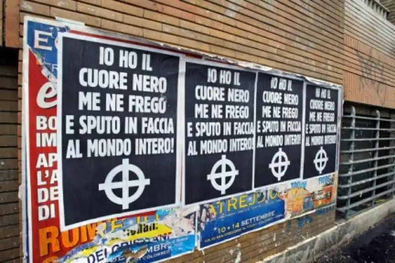 MANIFESTI NEOFASCISTI