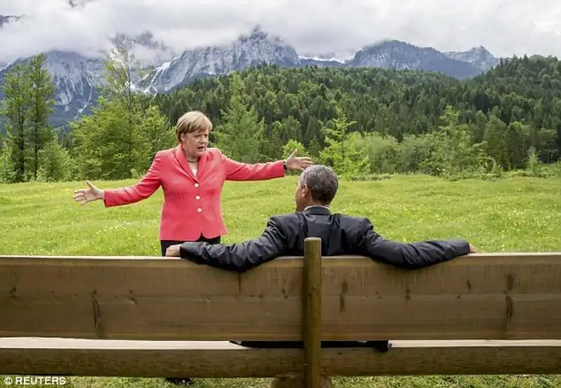 merkel e obama, l'originale