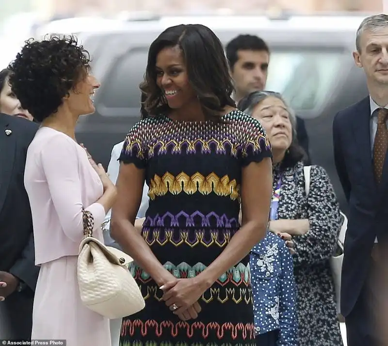 michelle obama e agnese landini 