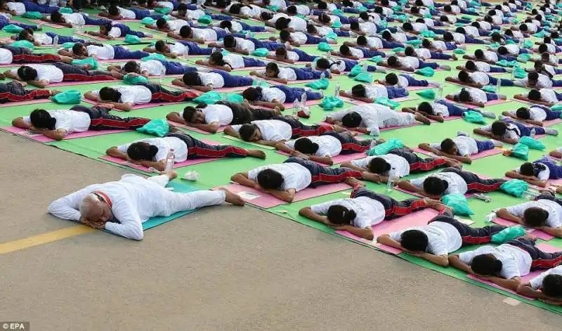 narendra modi  giornata mondiale dello yoga 2015  8