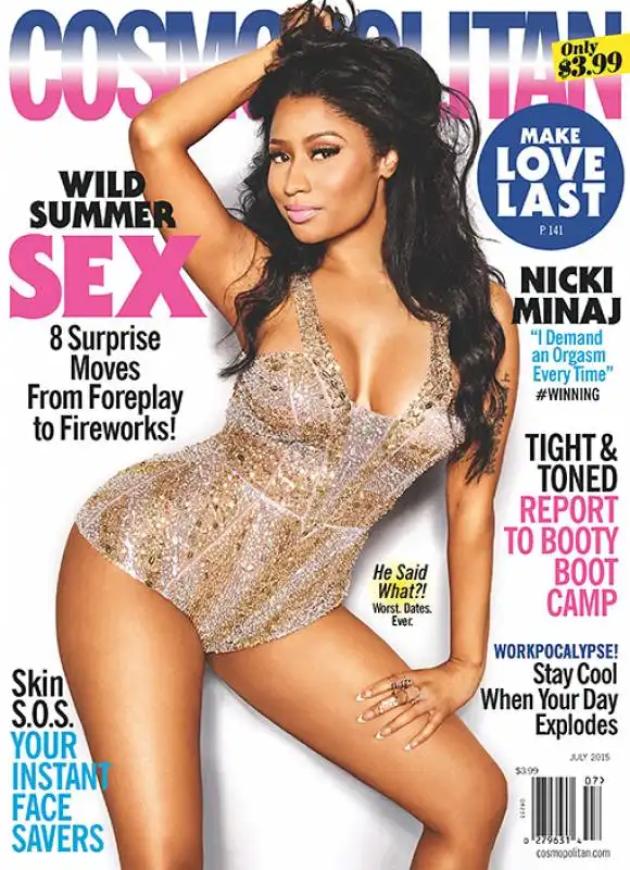 nicki minaj su cosmopolitan