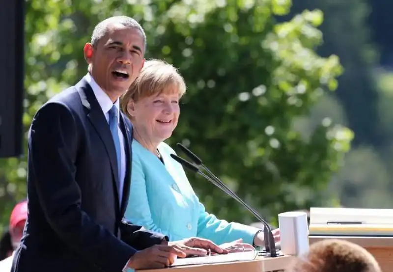 obama e merkel