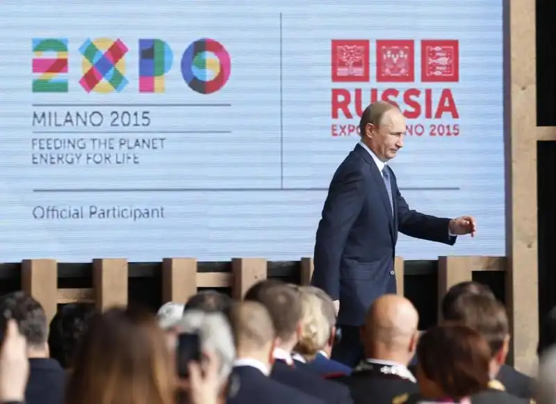 PUTIN A EXPO 2015 