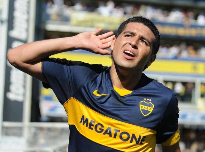 RIQUELME AL BOCA JUNIORS