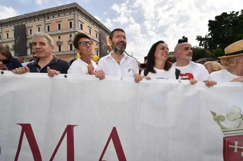 sabelli   imma battaglia   ignazio marino   alessandra cattoi