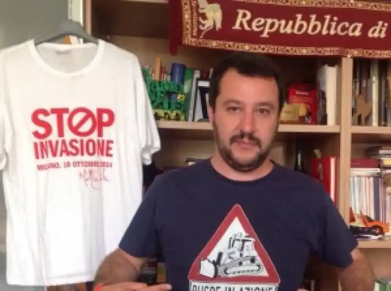 SALVINI MAGLIETTA RUSPE