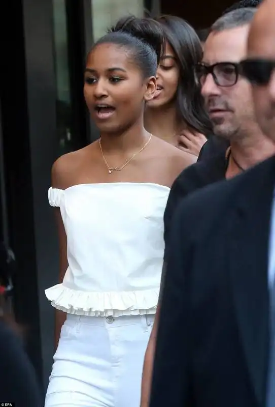 sasha e malia obama 