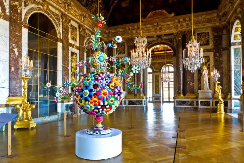 takashi murakami a versailles