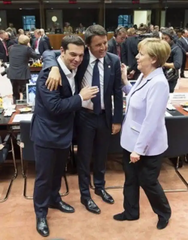 tsipras   renzi   merkel 