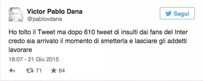 TWEET DANA 1