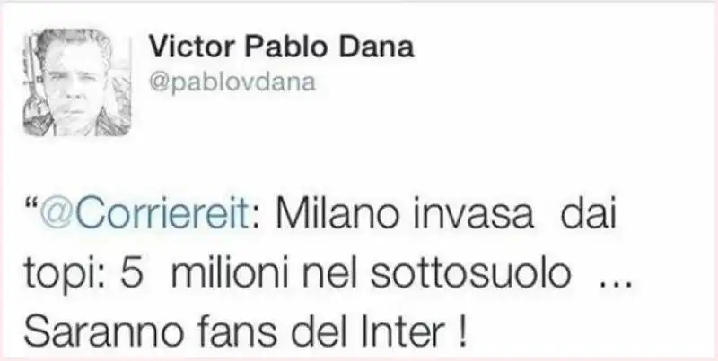 TWEET DI DANA