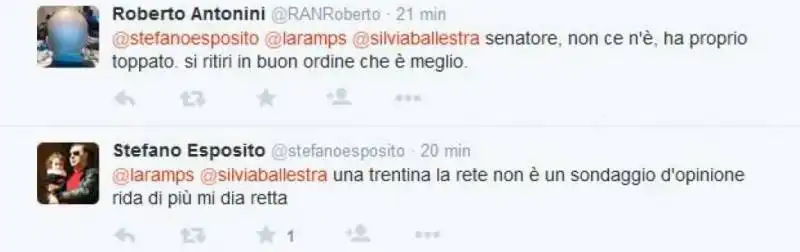 TWEET DI STEFANO ESPOSITO