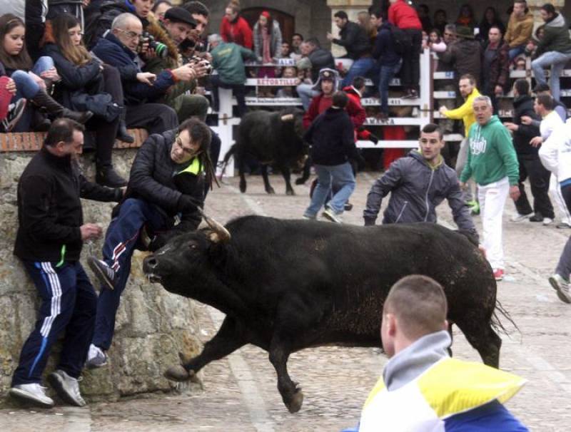 Uomo incornato e ucciso da un toro in encierro