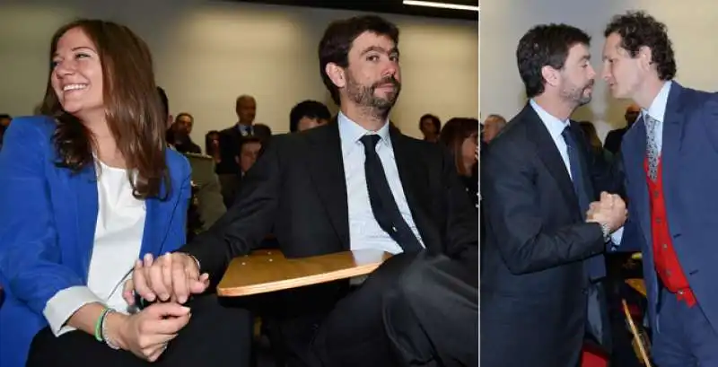 andrea agnelli deniz akalin john elkann