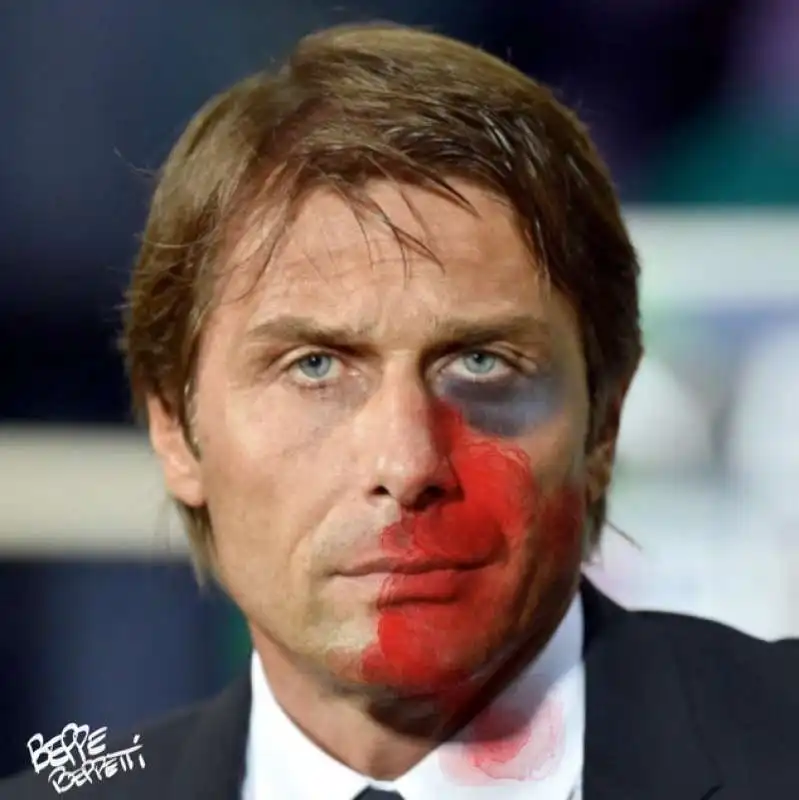 antonio conte a fine partita