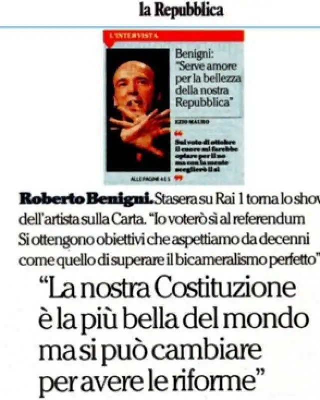 benigni repubblica referendum