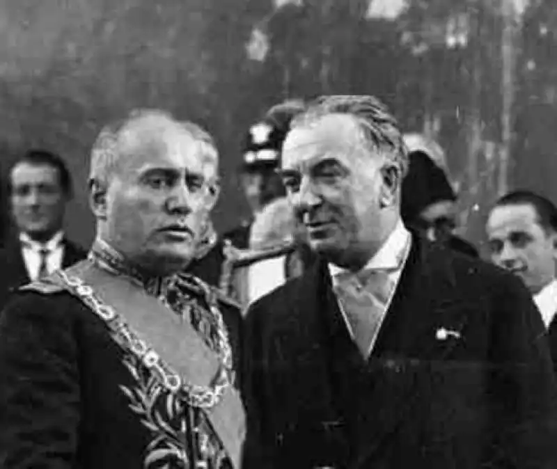 BENITO MUSSOLINI E LUIGI FEDERZONI