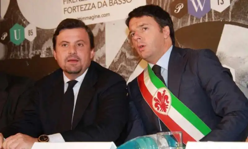 CARLO CALENDA MATTEO RENZI