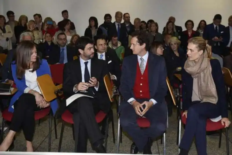 deniz akalin andrea agnelli john elkann lavinia borromeo