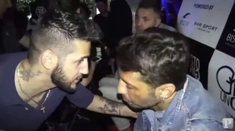 Fabrizio Corona alla Capannina a Cremona