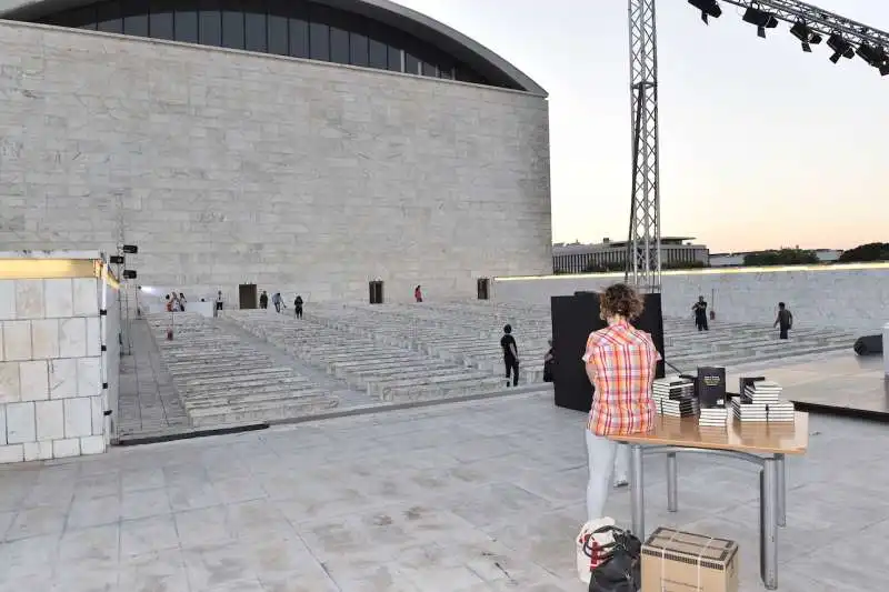 le terrazze del palazzo dei congressi