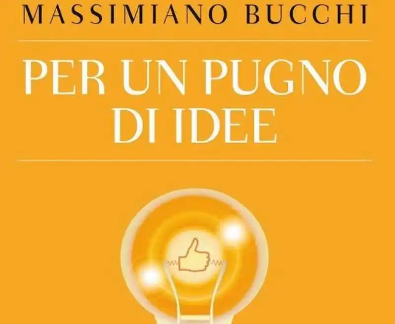 MASSIMILIANO BUCCHI PER UN PUGNO DI IDEE