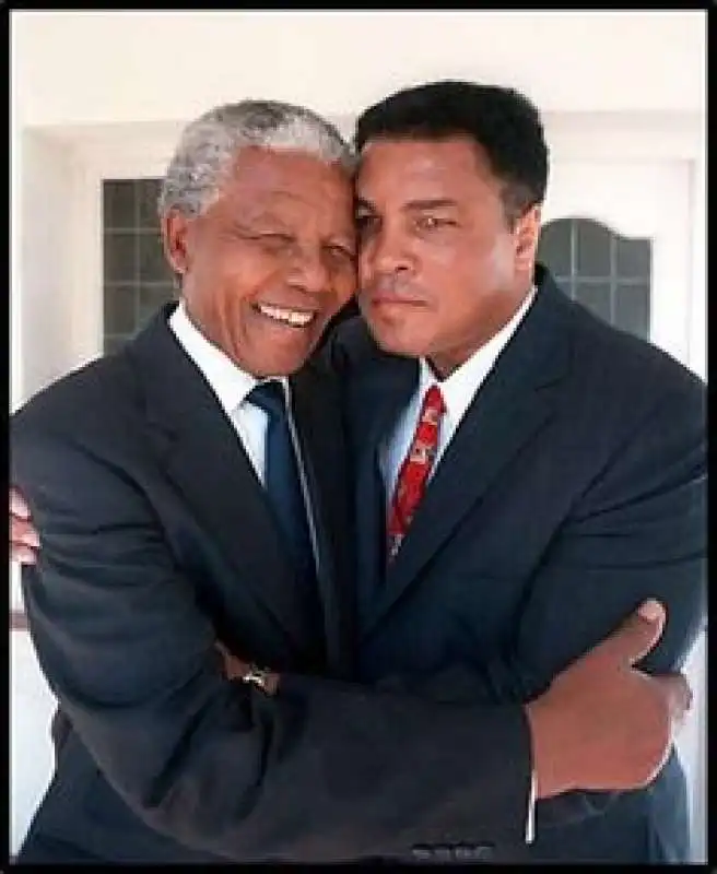 NELSON MANDELA E MOHAMMED ALI