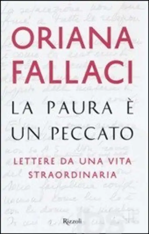 ORIANA FALLACI COVER