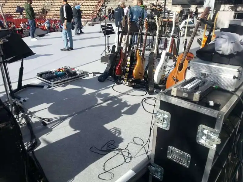 prove sul palco photo andrea arriga